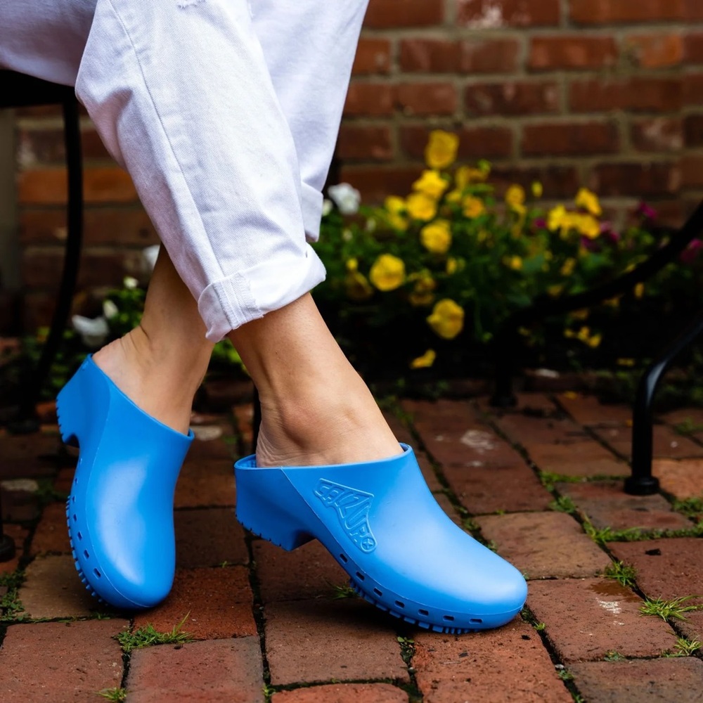 Royal Blue Calzuro Classic Clogs